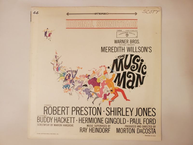 Meredith Willson The Music Man (Original Soundtrack) vinyl record
